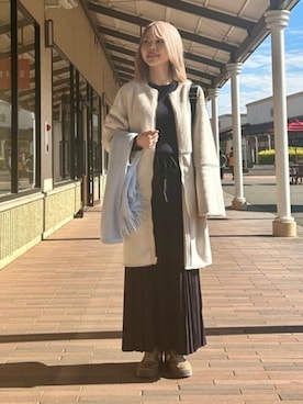 BEAMS HEART WOMENさん（レディース・160cm）の冬コーディネート