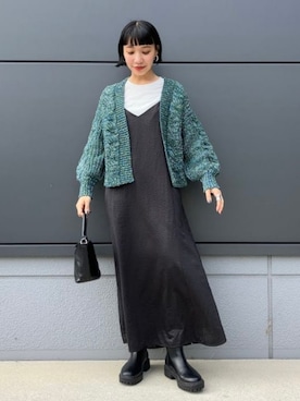 BEAMS HEART WOMENさん（レディース・157cm）の冬コーディネート