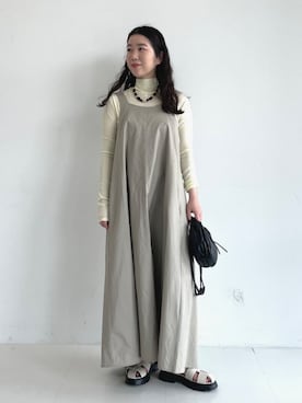 「BEAMS HEART（ビームスハート）のアイテム」を使った、BEAMS HEART WOMENさん（レディース・160cm）の春コーディネート