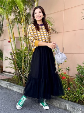 BEAMS HEART WOMENさん（レディース・172cm）の秋コーディネート