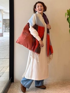 BEAMS HEART WOMENさん（レディース・163cm）の冬コーディネート