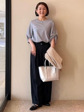 BEAMS HEART WOMENさん（レディース・163cm）の春コーディネート