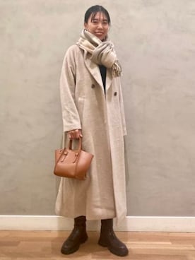 BEAMS HEART WOMENさん（レディース・164cm）の冬コーディネート