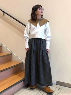 BEAMS HEART WOMENさん（レディース・153cm）の秋コーディネート