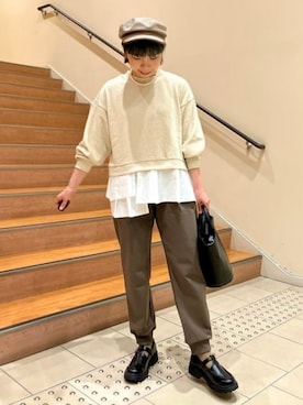 BEAMS HEART WOMENさん(レディース・158cm)の秋コーディネート