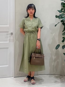 BEAMS HEART WOMENさん（レディース・162cm）の夏コーディネート