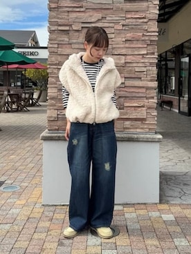 BEAMS HEART WOMENさん（レディース・152cm）の秋コーディネート