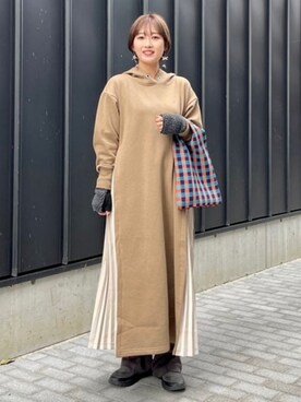 BEAMS HEART WOMENさん（レディース・157cm）の秋コーディネート