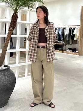 BEAMS HEART WOMENさん(レディース・165cm)の夏コーディネート