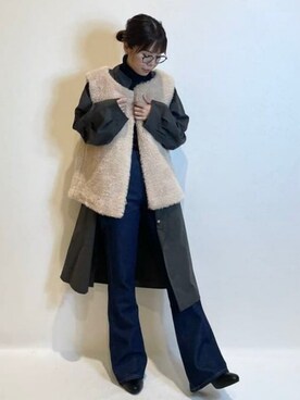 BEAMS HEART WOMENさん（レディース・154cm）の秋コーディネート