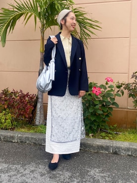 BEAMS HEART WOMENさん（レディース・161cm）の春コーディネート