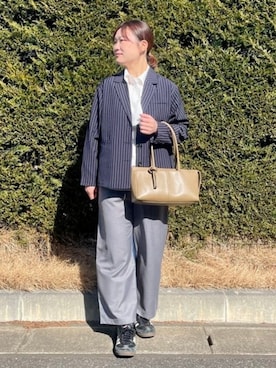 BEAMS HEART WOMENさん（レディース・171cm）の冬コーディネート