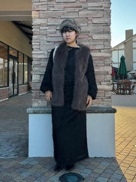 BEAMS HEART WOMENさん(レディース・155cm)の冬コーディネート