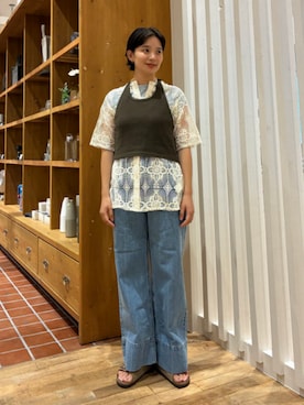 BEAMS HEART WOMENさん(レディース・159cm)の夏コーディネート