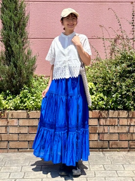 BEAMS HEART WOMENさん（レディース・163cm）の夏コーディネート