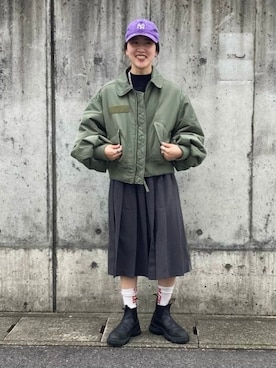 BEAMS HEART WOMENさん（レディース・157cm）の秋コーディネート