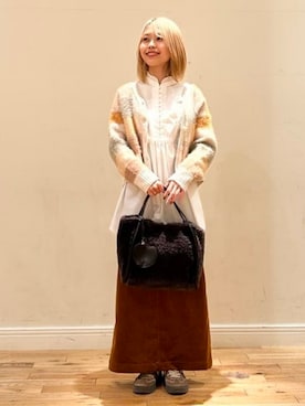 BEAMS HEART WOMENさん（レディース・160cm）の秋コーディネート