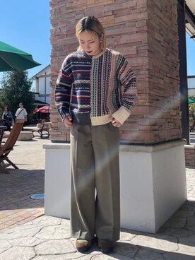 BEAMS HEART WOMENさん（レディース・161cm）の冬コーディネート