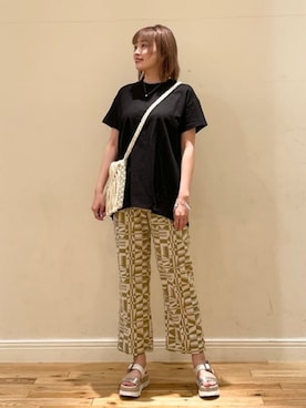 「大人可愛い、シンプル」｜BEAMS HEART WOMENさん（レディース・165cm）の春コーディネート