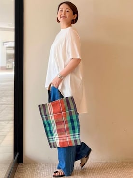 BEAMS HEART WOMENさん(レディース・163cm)の夏コーディネート