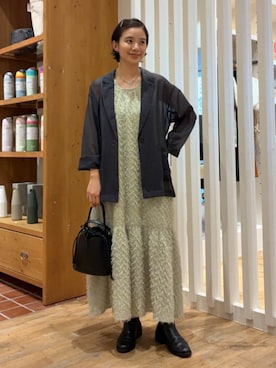 BEAMS HEART WOMENさん(レディース・159cm)の夏コーディネート