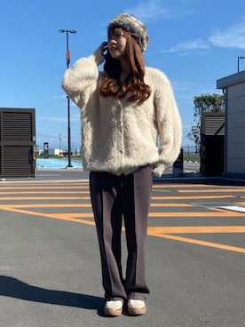 BEAMS HEART WOMENさん（レディース・156cm）の秋コーディネート