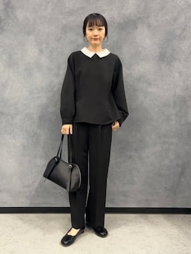 「アイテム（セットアップ）」を使った、BEAMS HEART WOMENさん（レディース・160cm）の冬コーディネート