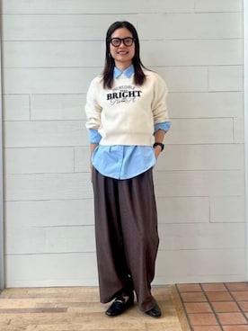 BEAMS HEART WOMENさん(レディース・167cm)の秋コーディネート