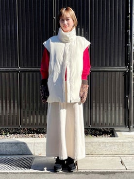 BEAMS HEART WOMENさん(レディース・157cm)の冬コーディネート