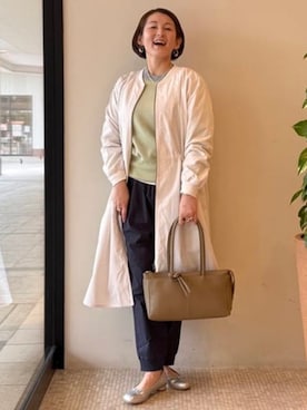 BEAMS HEART WOMENさん（レディース・163cm）の冬コーディネート