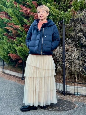 BEAMS HEART WOMENさん（レディース・155cm）の冬コーディネート