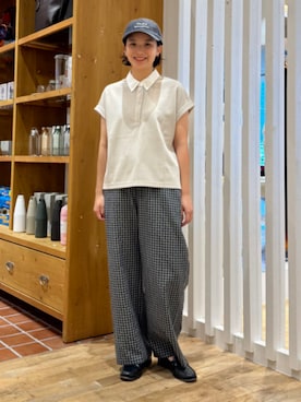 BEAMS HEART WOMENさん(レディース・159cm)の夏コーディネート