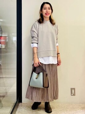 BEAMS HEART WOMENさん（レディース・155cm）の秋コーディネート