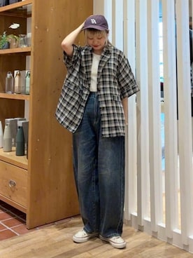 BEAMS HEART WOMENさん（レディース・156cm）の夏コーディネート