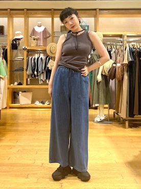 BEAMS HEART WOMENさん(レディース・163cm)の夏コーディネート