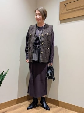 BEAMS HEART WOMENさん(レディース・162cm)の秋コーディネート
