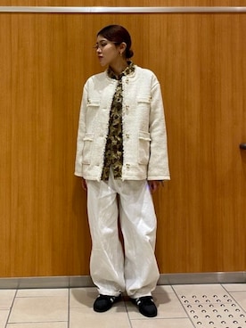 BEAMS HEART WOMENさん（レディース・153cm）の冬コーディネート