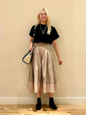 BEAMS HEART WOMENさん（レディース・168cm）の春コーディネート