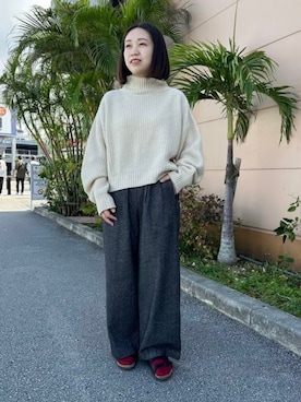 BEAMS HEART WOMENさん（レディース・153cm）の冬コーディネート