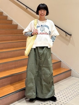 BEAMS HEART WOMENさん（レディース・158cm）の夏コーディネート