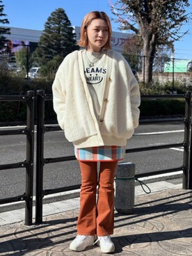 BEAMS HEART WOMENさん(レディース・164cm)の冬コーディネート