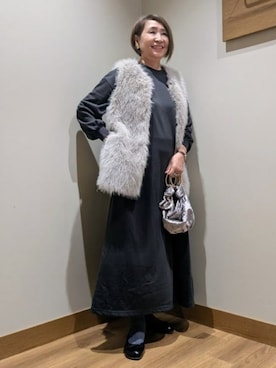 BEAMS HEART WOMENさん（レディース・162cm）の秋コーディネート