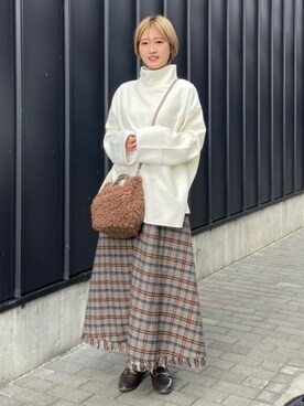 BEAMS HEART WOMENさん（レディース・157cm）の秋コーディネート
