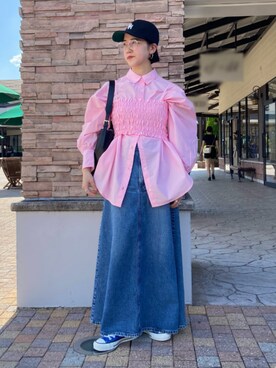 BEAMS HEART WOMENさん（レディース・157cm）の夏コーディネート