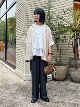 BEAMS HEART WOMENさん(レディース・159cm)の夏コーディネート