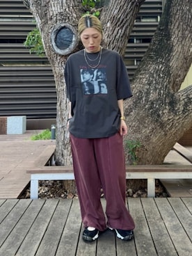 「アイテム（Tシャツ/カットソー、その他）」を使った、BEAMS HEART WOMENさん（レディース・154cm）の夏コーディネート