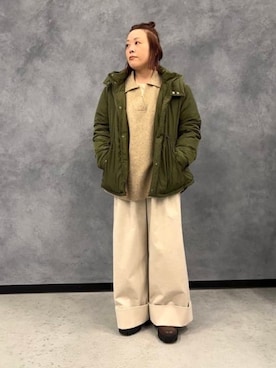 BEAMS HEART WOMENさん（レディース・153cm）の秋コーディネート