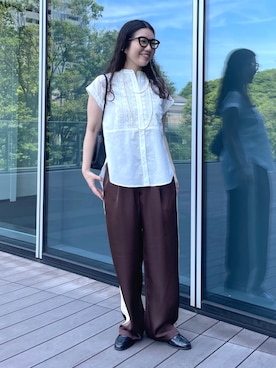 BEAMS HEART WOMENさん(レディース・159cm)の夏コーディネート