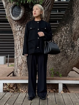 BEAMS HEART WOMENさん（レディース・154cm）の冬コーディネート