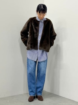 BEAMS HEART WOMENさん（レディース・160cm）の秋コーディネート